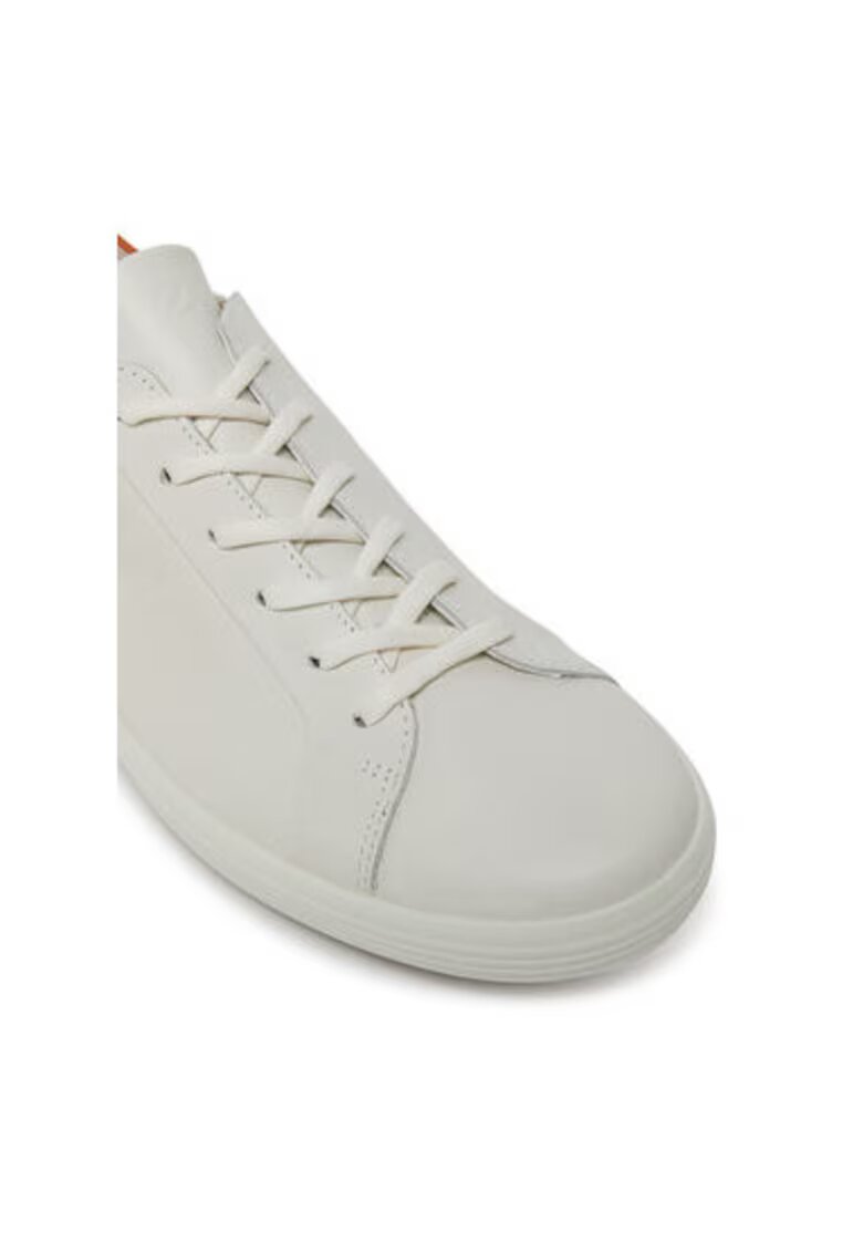 ECCO Pantofi sport barbati - 47082450104 - Piele naturala - Alb