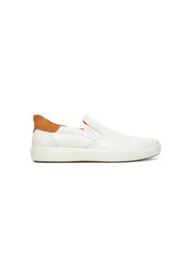 ECCO Pantofi sport barbati - 47083450104 - Piele naturala - Alb