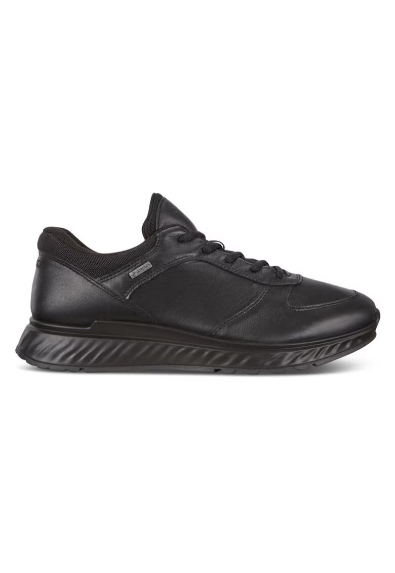 ECCO Pantofi sport barbati - Exostride M Flats - Piele naturala - Negru
