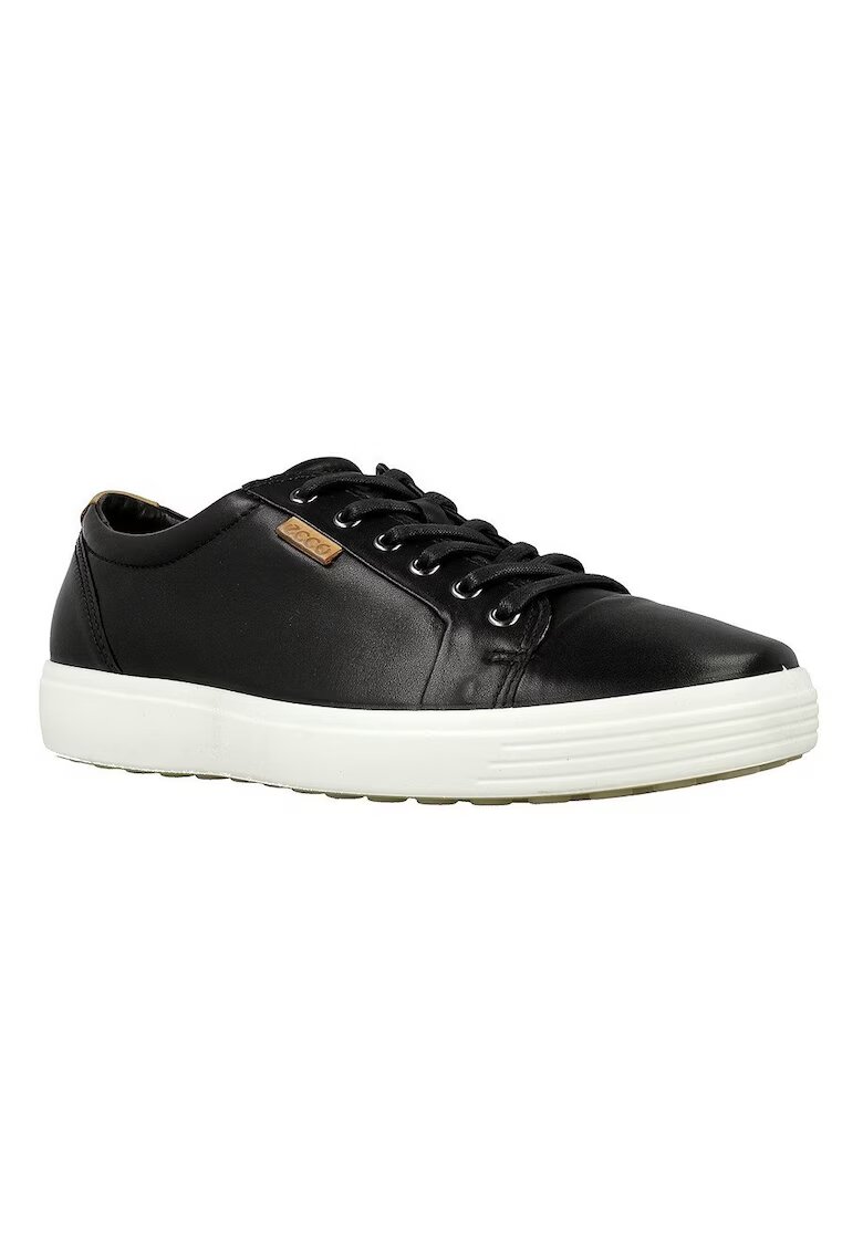 ECCO Pantofi Universal Lace - Piele - Negru - Negru