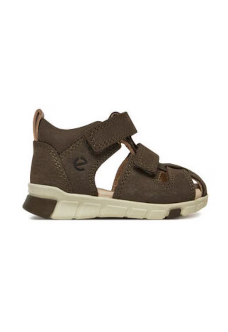 ECCO Sandale baieti - 76113102543 - Piele naturala - Kaki - Kaki