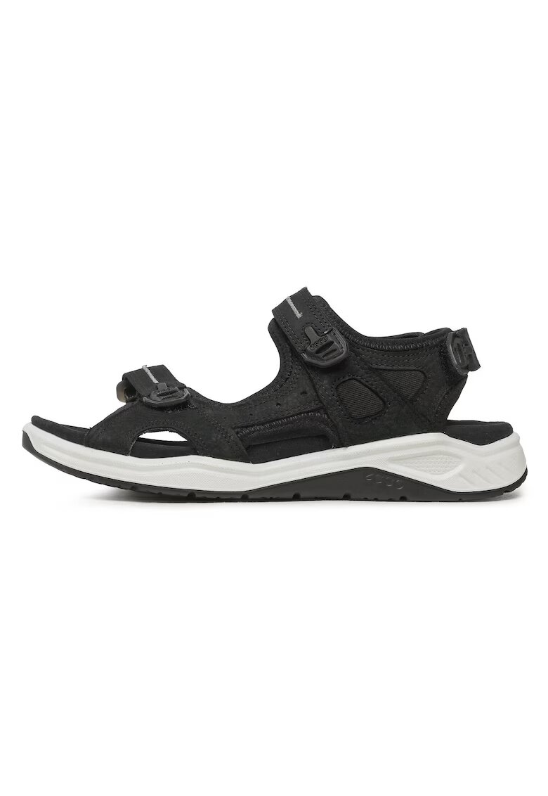 ECCO Sandale barbati 71064302001 - Piele naturala - Negru - Negru