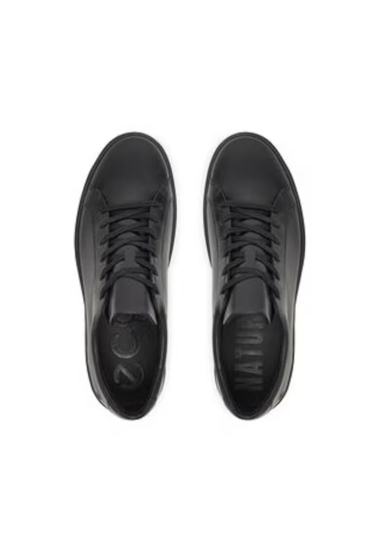 ECCO Tenisi barbati 305538161 - Piele naturala - Negru