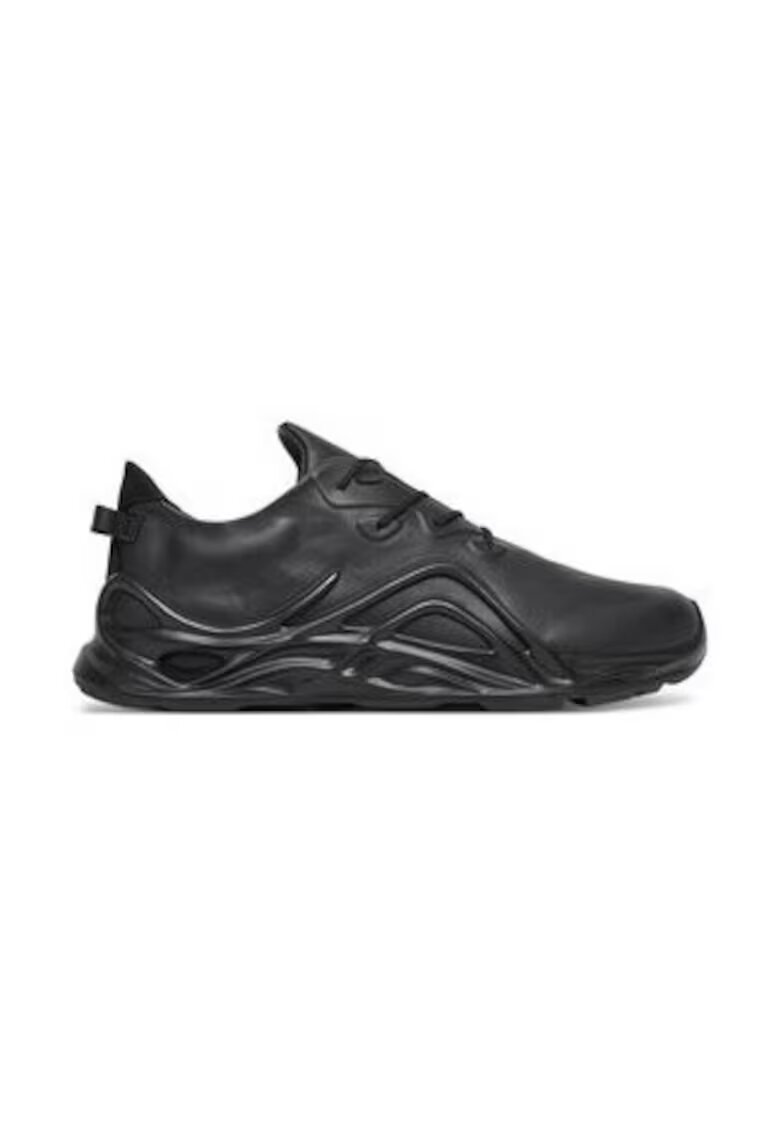 ECCO Tenisi barbati 305538437 - Piele naturala - Negru