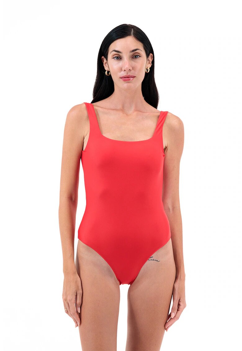 EDOS Costum de baie intreg cu model uni - Coral