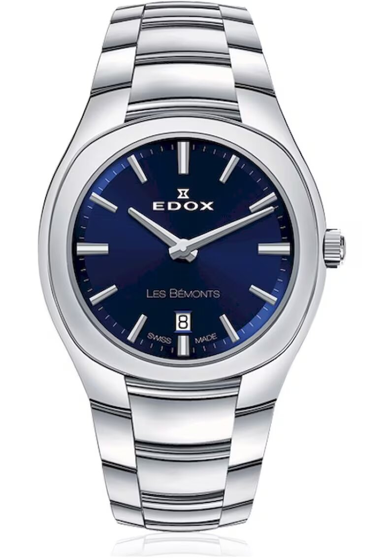 Edox Ceas de dama 57004 3 BUIN - Analog - Otel inoxidabil - 3 ATM - Argintiu
