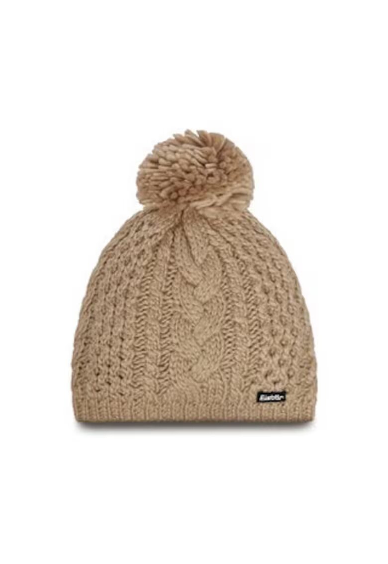 Eisbär Caciula dama Afra Pompon 75039 - gri - material sintetic