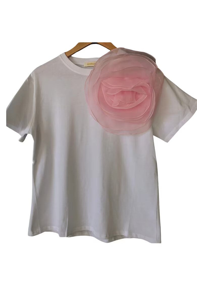 Electra Store Tricou Alb Rose