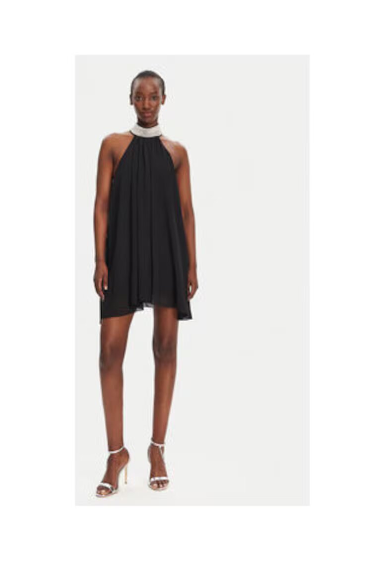 Eleh Rochie cocktail - negru - material sintetic -