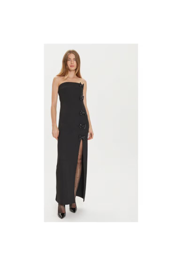 Eleh Rochie dama - 304932489 - Poliester - Negru - Negru