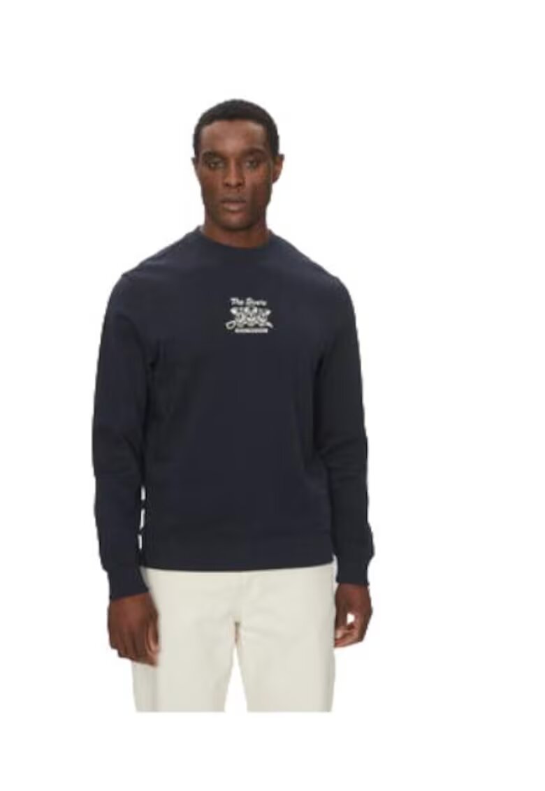Element Hanorac barbati - bumbac - bleumarin -