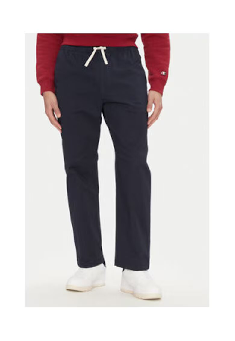 Element Pantaloni pentru barbati - bumbac/elastan - bleumarin -