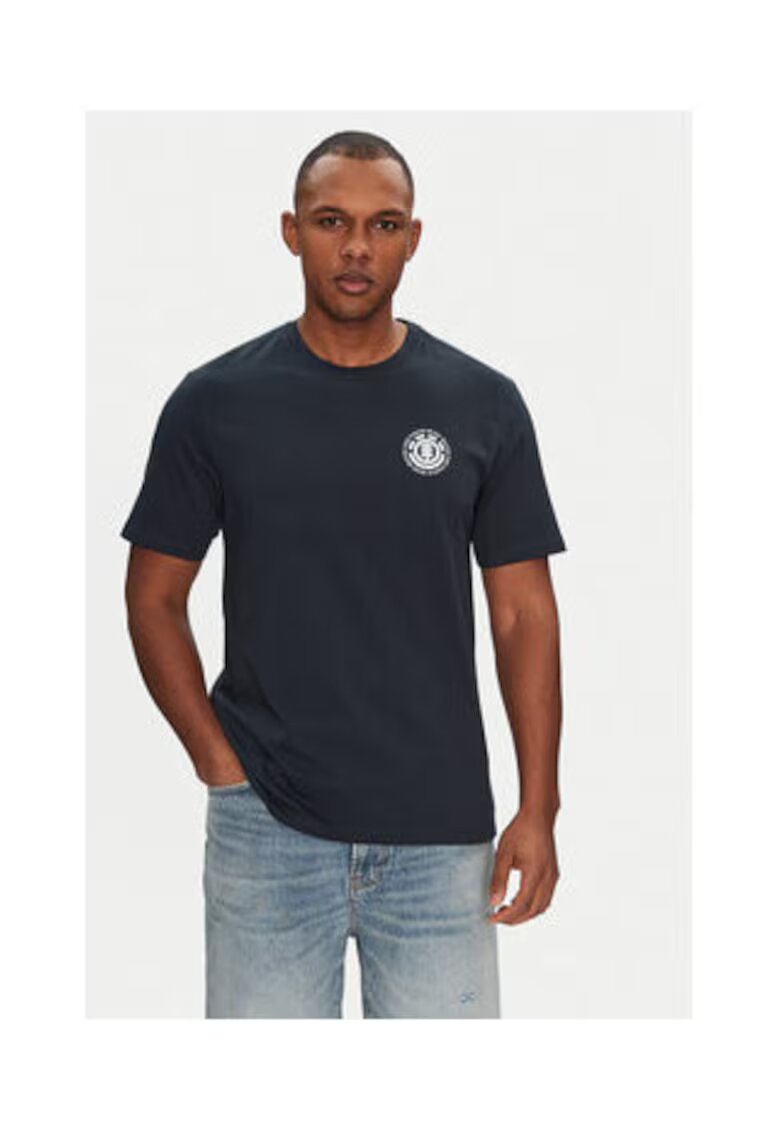 Element Tricou barbati - bleumarin - 100% bumbac
