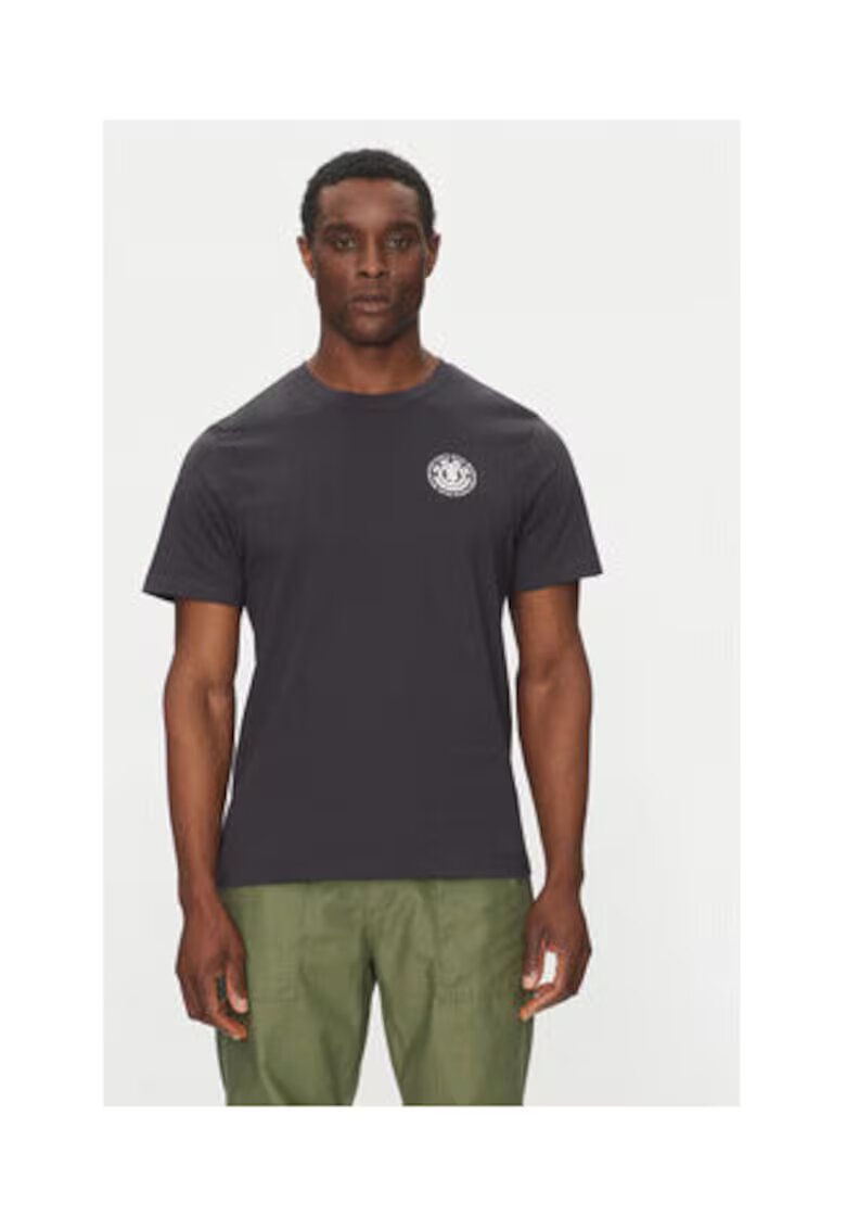 Element Tricou barbati - negru - 100% bumbac -
