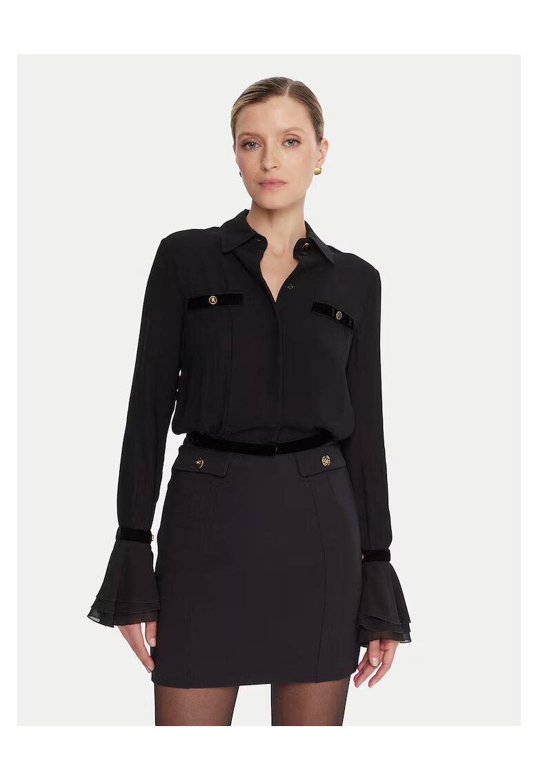 Elisabetta Franchi Camasa dama negru