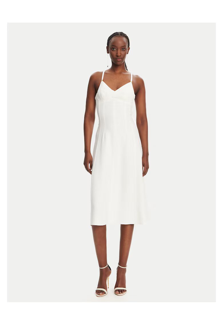 Elisabetta Franchi Rochie de cocktail dama alb