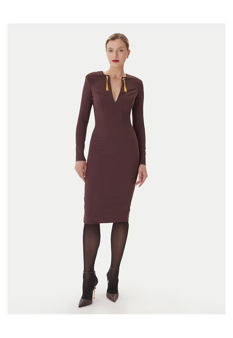 Elisabetta Franchi Rochie de cocktail - visiniu - dama