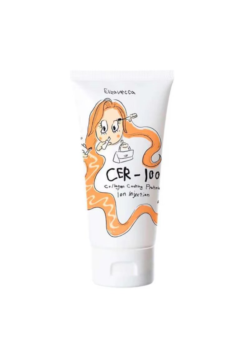 Elizavecca Crema colagen pentru par - Cer-100 Milky Piggy Collagen Coating Protein Ion Injection - 50 ml