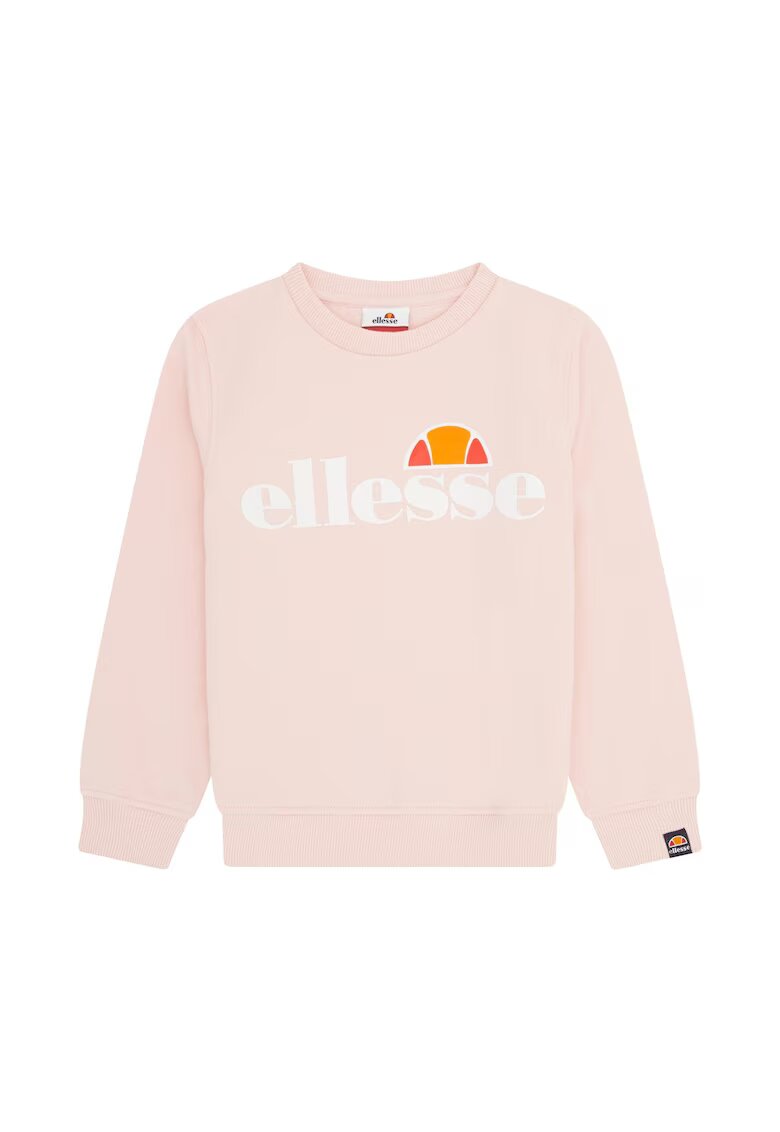 ELLESSE Bluza de trening cu decolteu rotund Siobhen - Roz pal