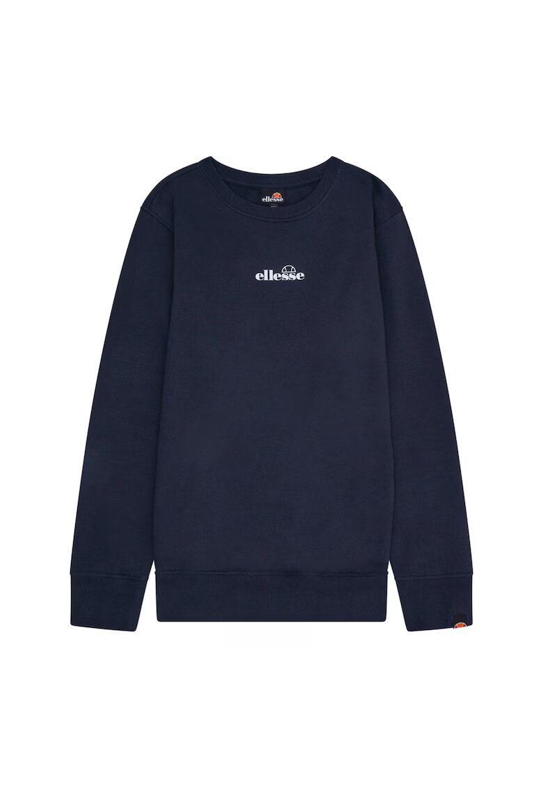 ELLESSE Bluza de trening din amestec de bumbac cu logo - Albastru