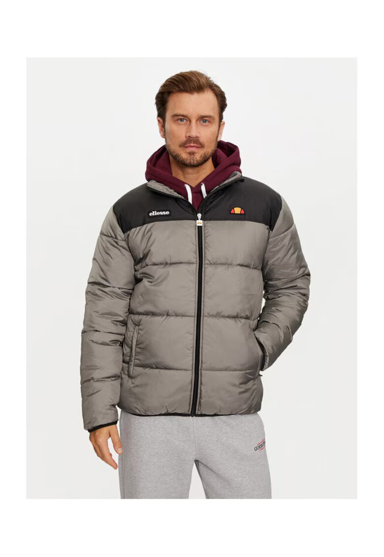 ELLESSE Geaca barbati - 304638381 - Poliester - Gri - Gri