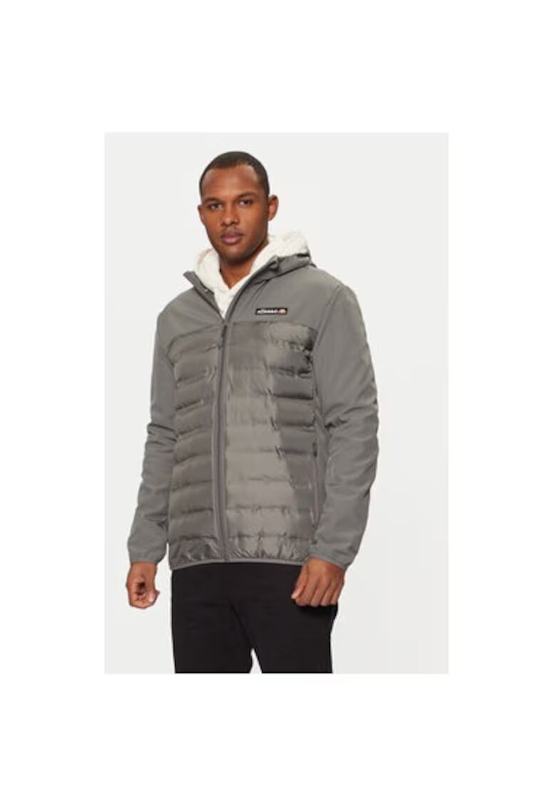 ELLESSE Geaca barbati - 304790638 - Poliester - Gri - Gri