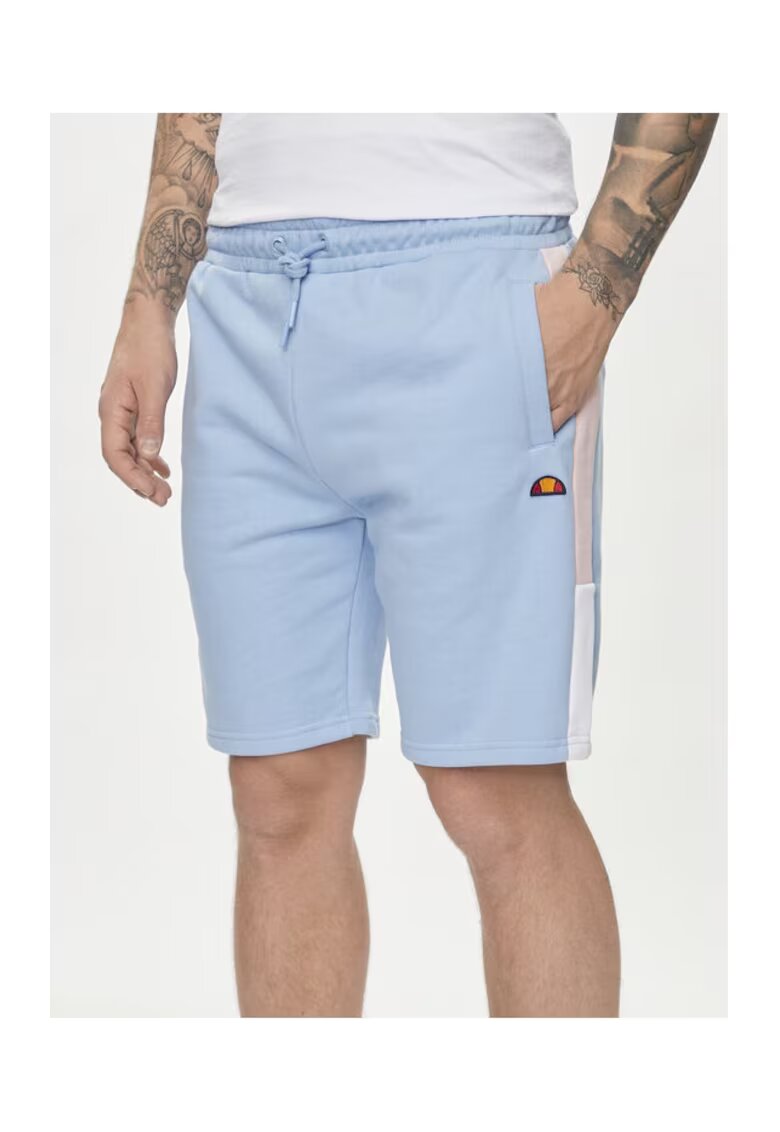 ELLESSE Pantaloni barbati - 76822 - Bumbac/Poliester - Albastru