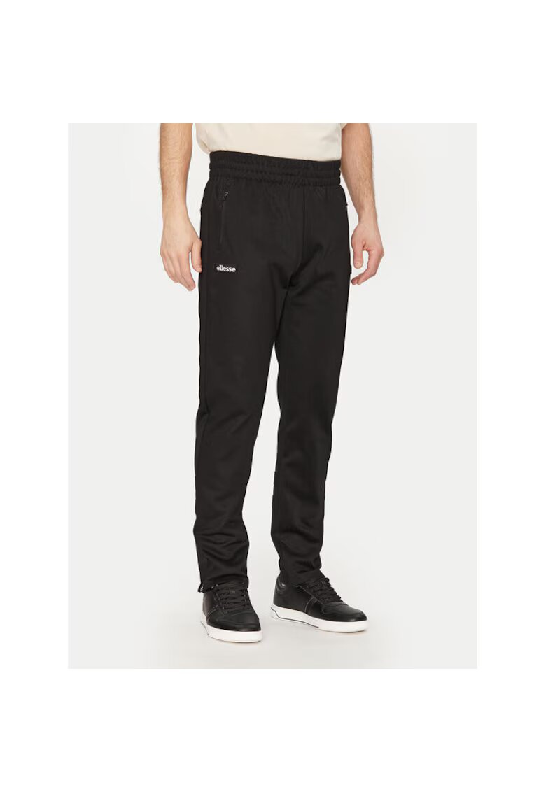 ELLESSE Pantaloni de trening barbati SHZ22104011 - Bumbac/Poliester - Negru - Negru