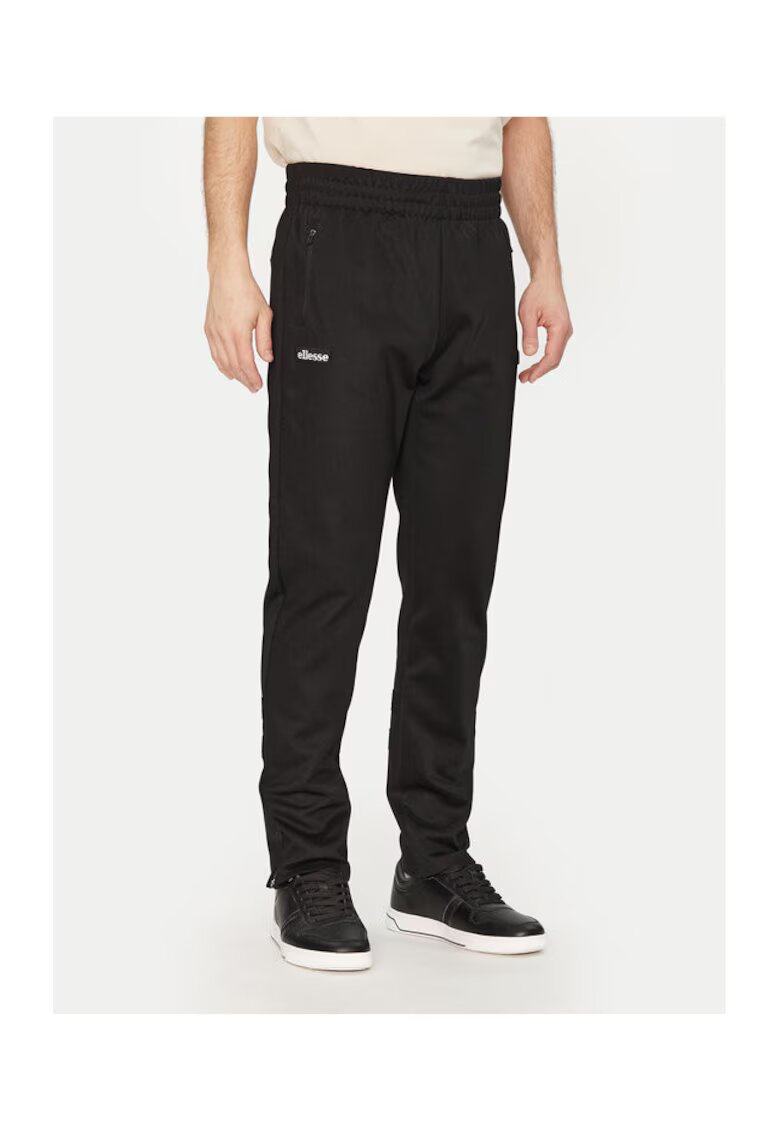 ELLESSE Pantaloni de trening barbati SHZ22104011 - Sintetic - M INTL - Negru