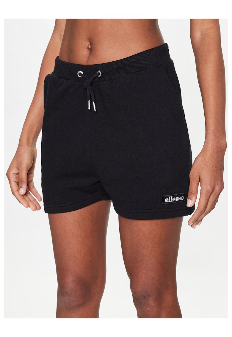 ELLESSE Pantaloni scurti dama - 302873692 - Bumbac - Negru - Negru