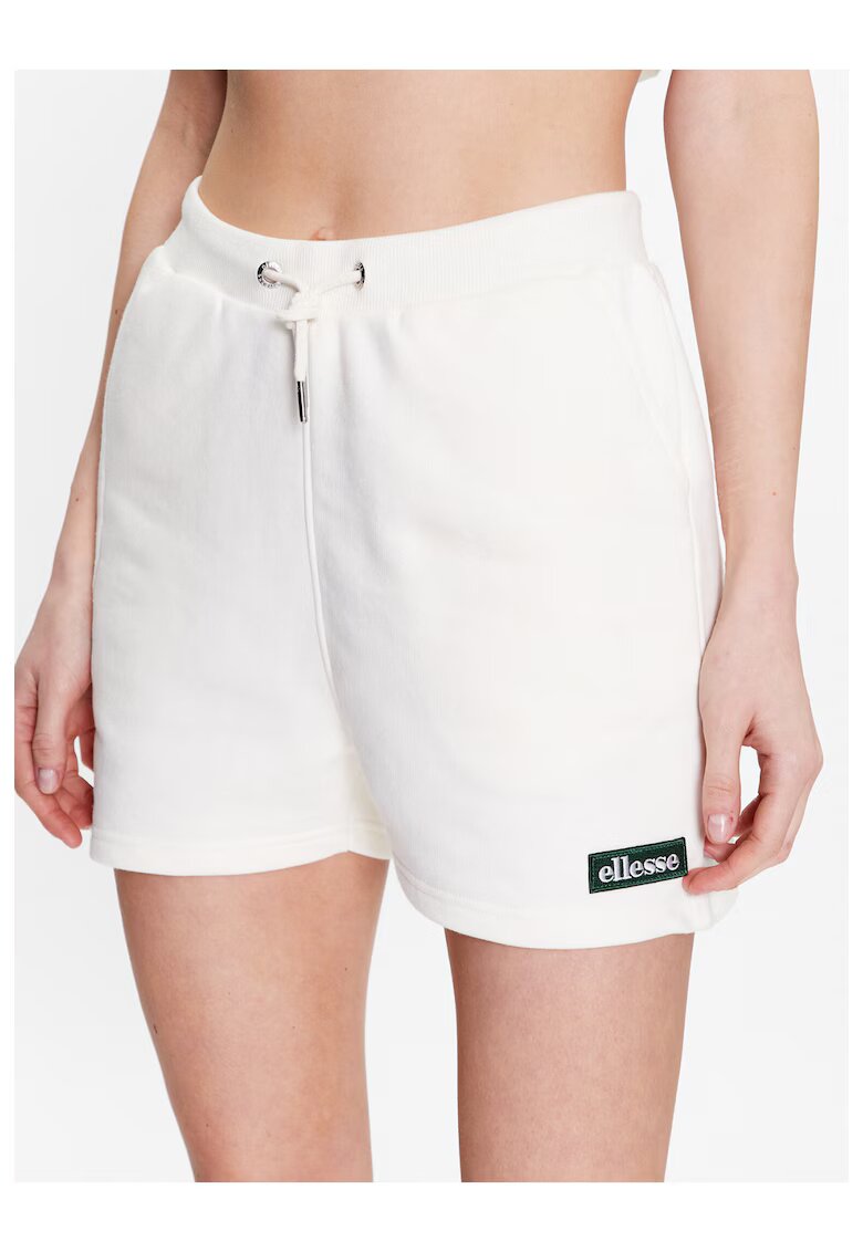 ELLESSE Pantaloni scurti dama - 302873791 - Bumbac - Alb - Alb