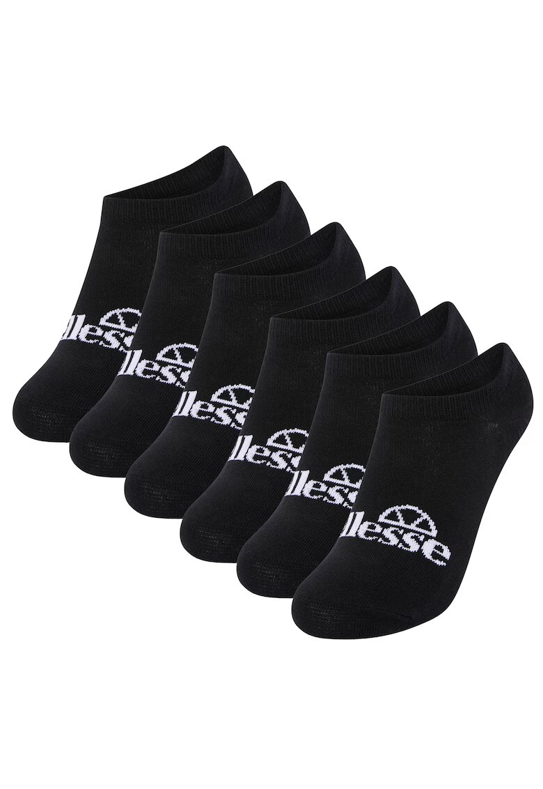 ELLESSE Set de sosete unisex cu imprimeu logo Frimo - 3 perechi - Negru