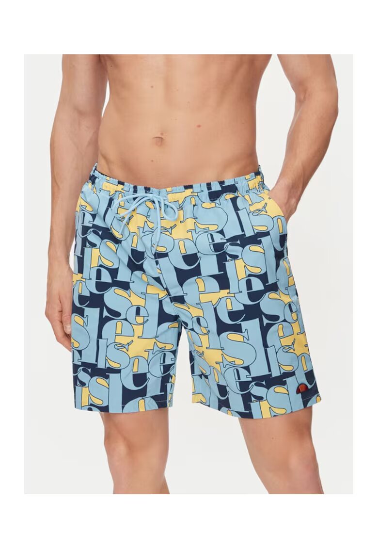 ELLESSE Short de baie barbati - 90557 - Poliester - Multicolor