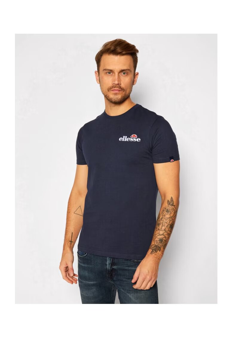 ELLESSE Tricou barbati - 50217 - Bumbac - Bleumarin
