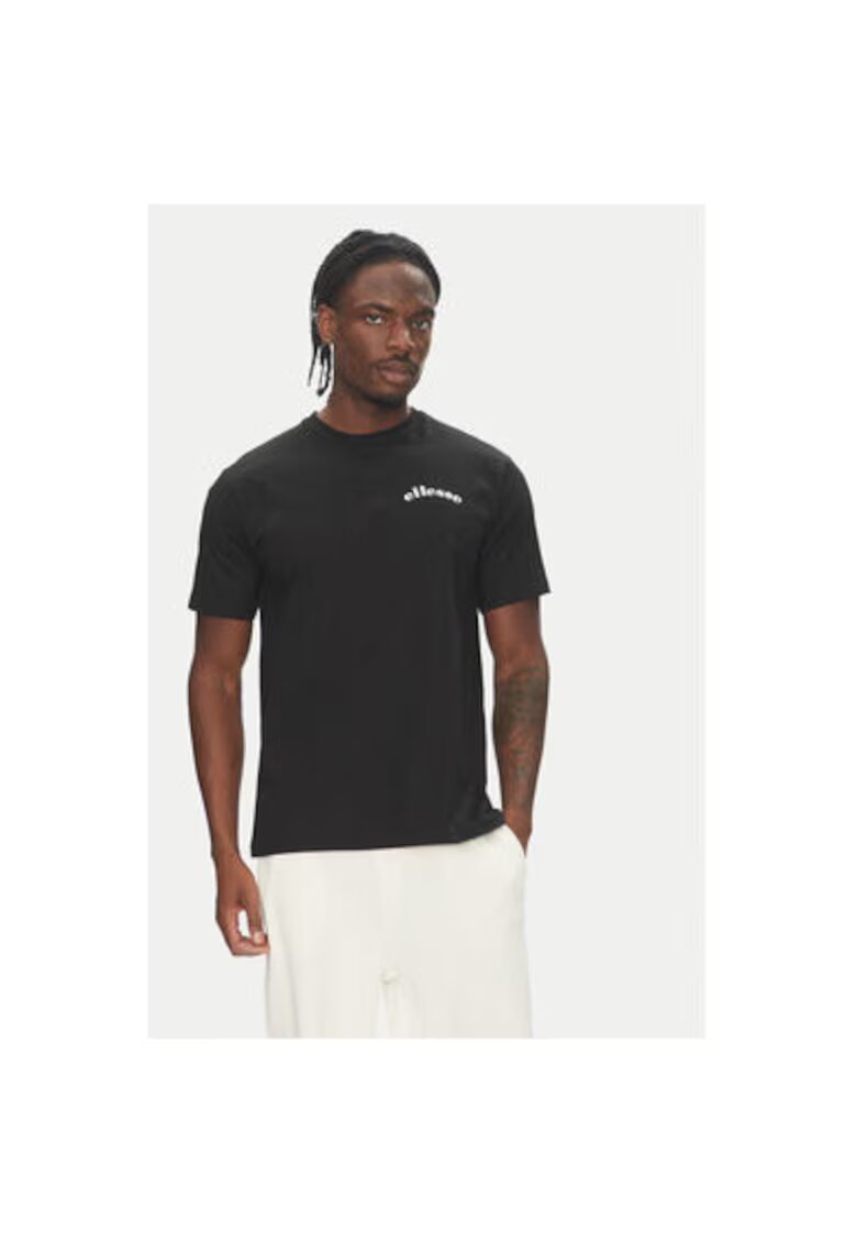 ELLESSE Tricou barbati SHZ21991011 - Bumbac - Negru - Negru