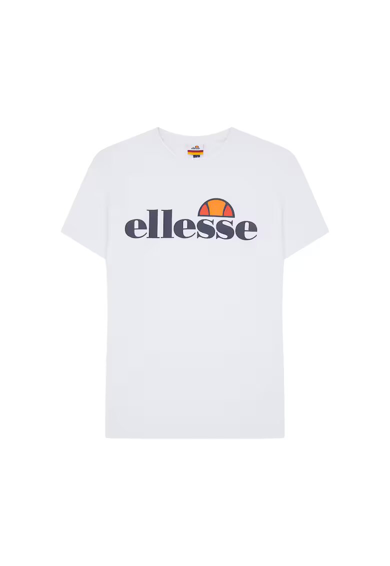 ELLESSE Tricou cu decolteu la baza gatului si imprimeu logo Prado