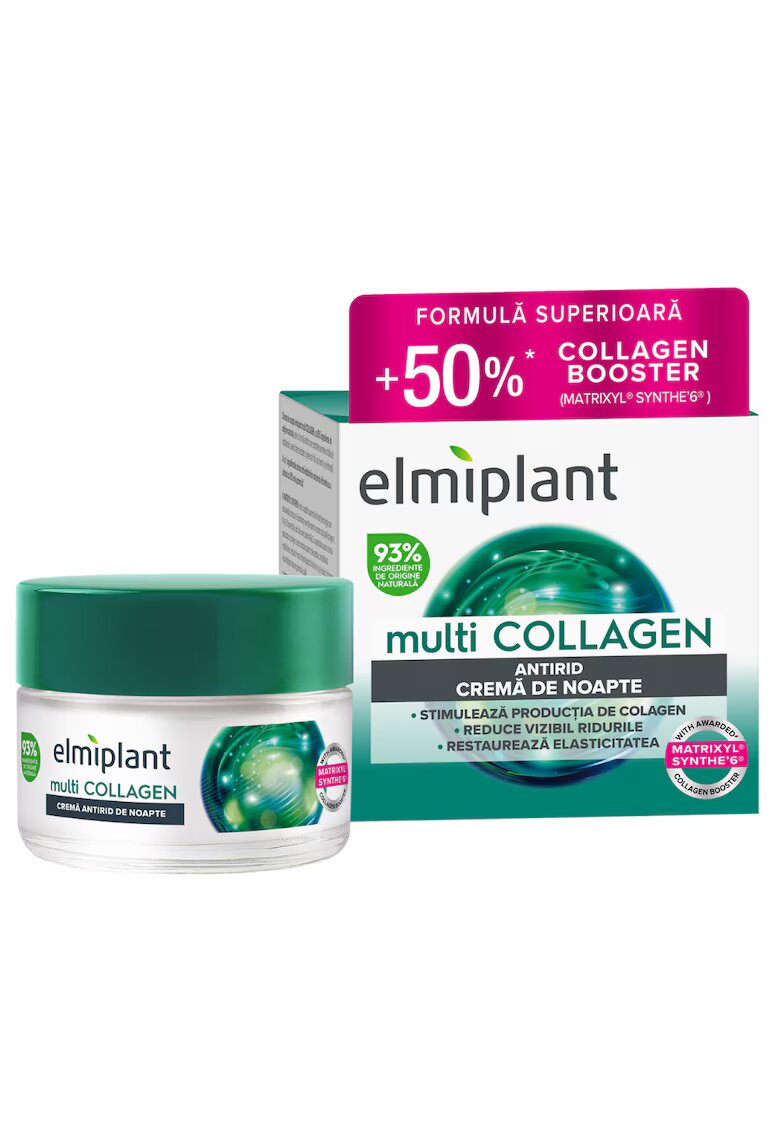 Elmiplant Crema anti-rid de noapte multi COLLAGEN - 50 ml