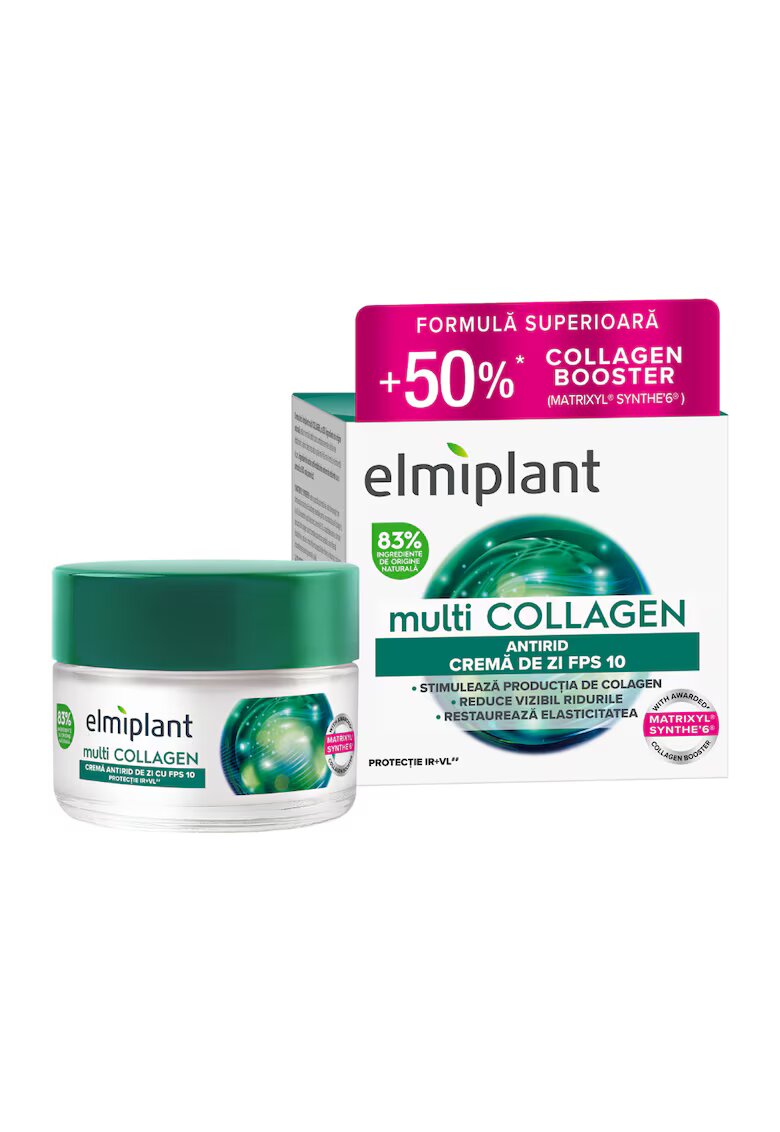 Elmiplant Crema anti-rid de zi multi COLLAGEN - 50 ml