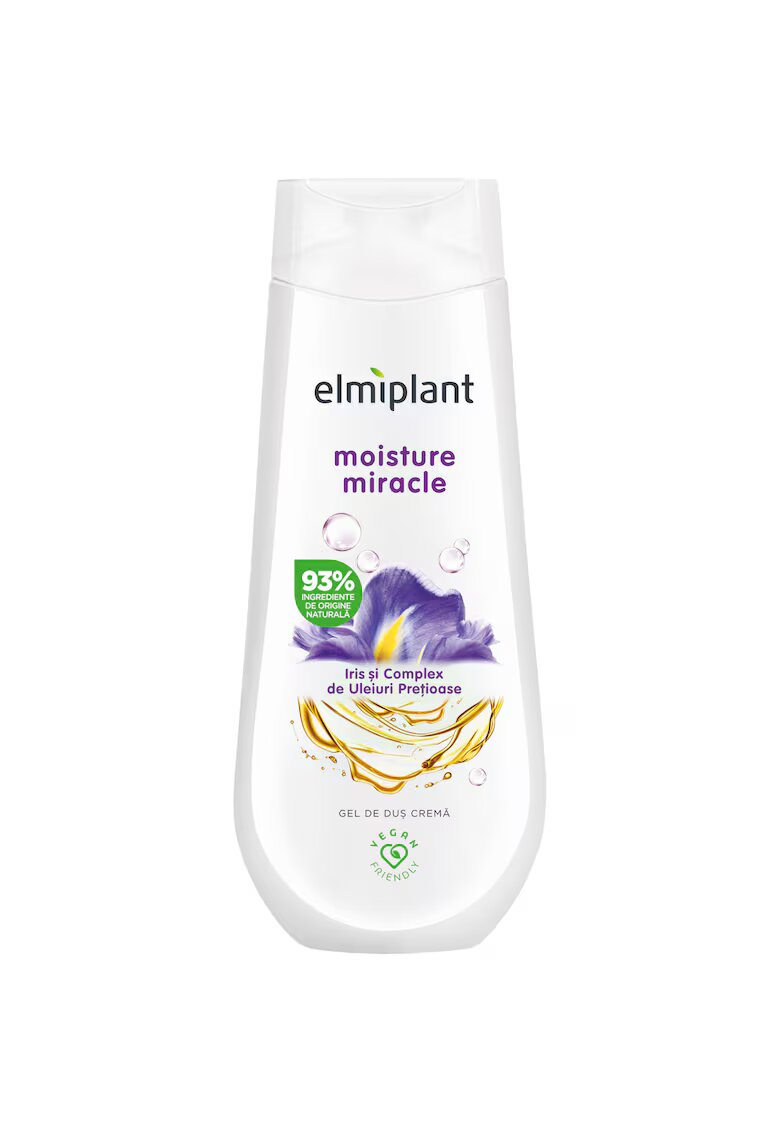 Elmiplant Gel de dus crema - Iris/Uleiuri naturale - 400 ml
