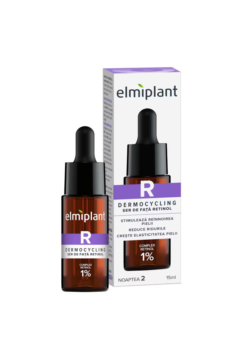 Elmiplant Ser pentru fata DERMOCYCLING - 15 ml - Regenerator/Antirid/Elasticitate