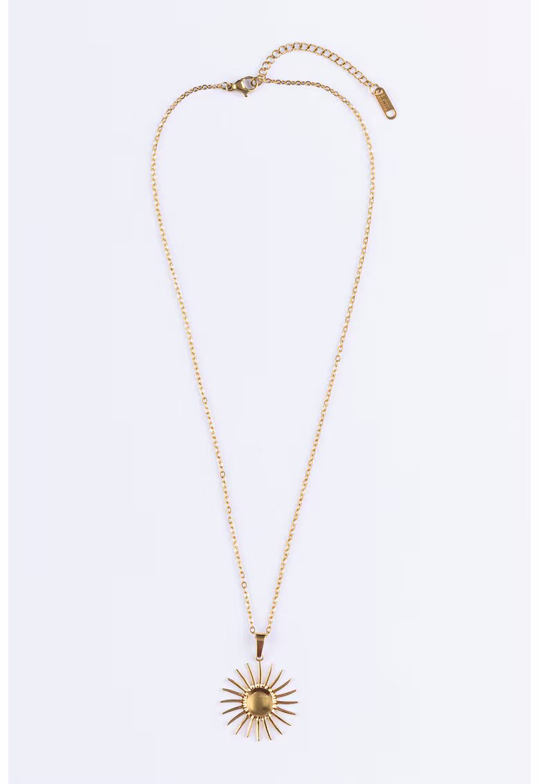 Emily Westwood Colier de otel inoxidabil placat cu aur de 18K - Auriu