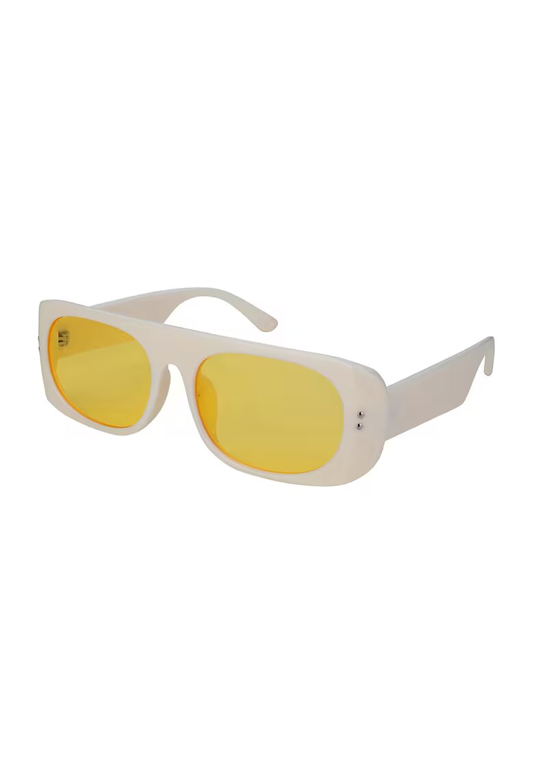 Emily Westwood Ochelari de soare ovali Peyton - Bej deschis