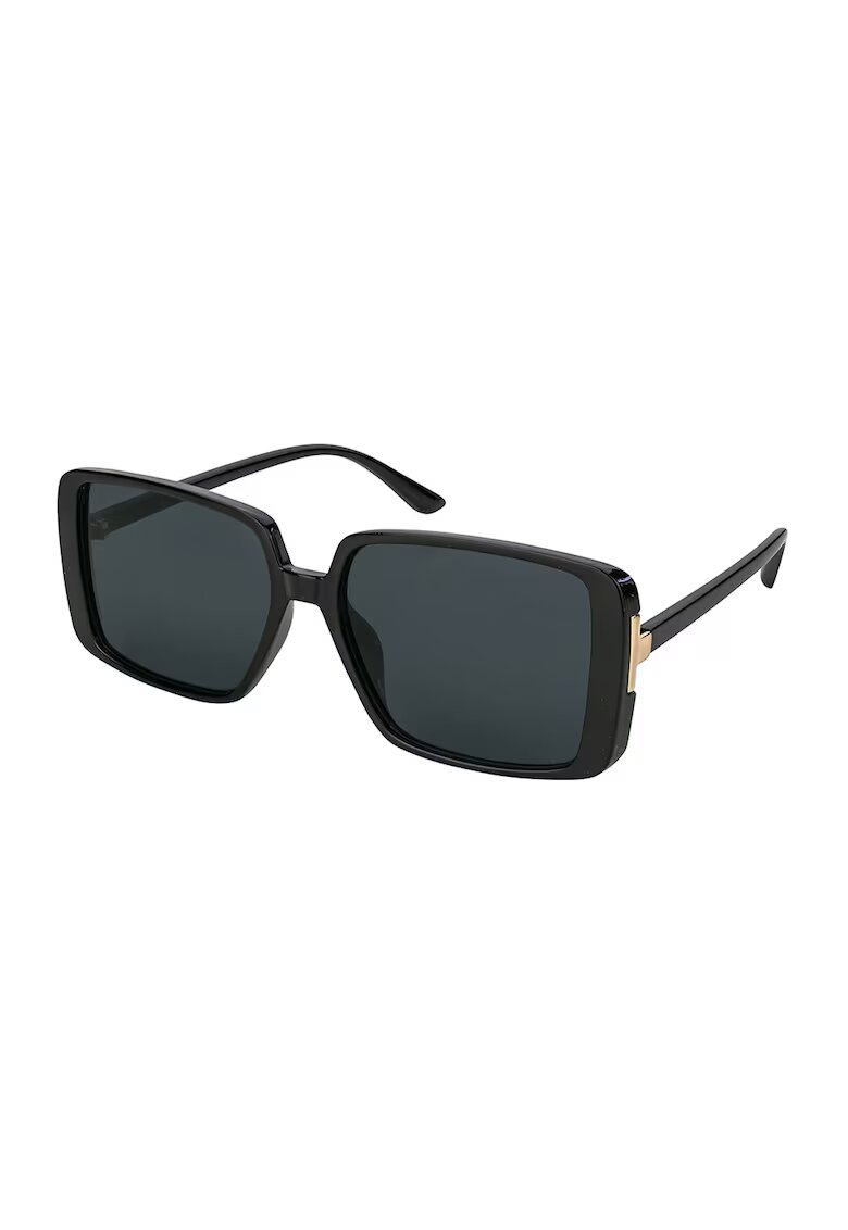 Emily Westwood Ochelari de soare patrati Emery - Auriu/Negru