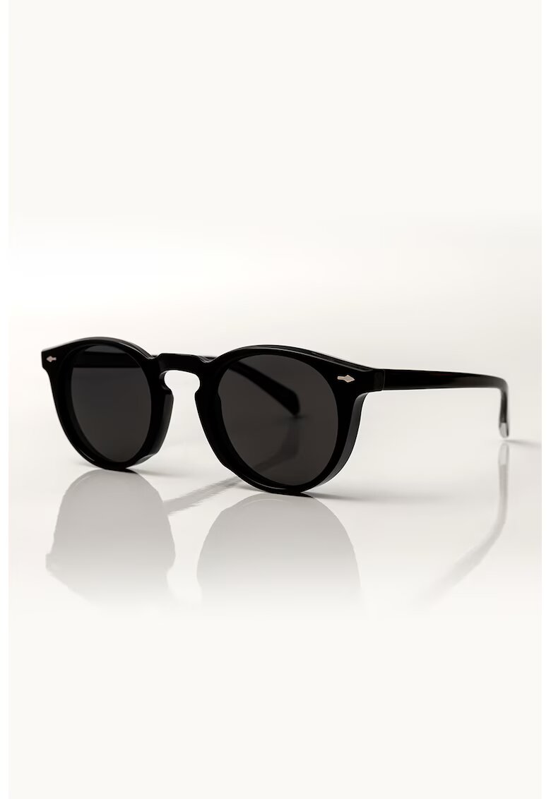 Emily Westwood Ochelari de soare rotunzi - Negru
