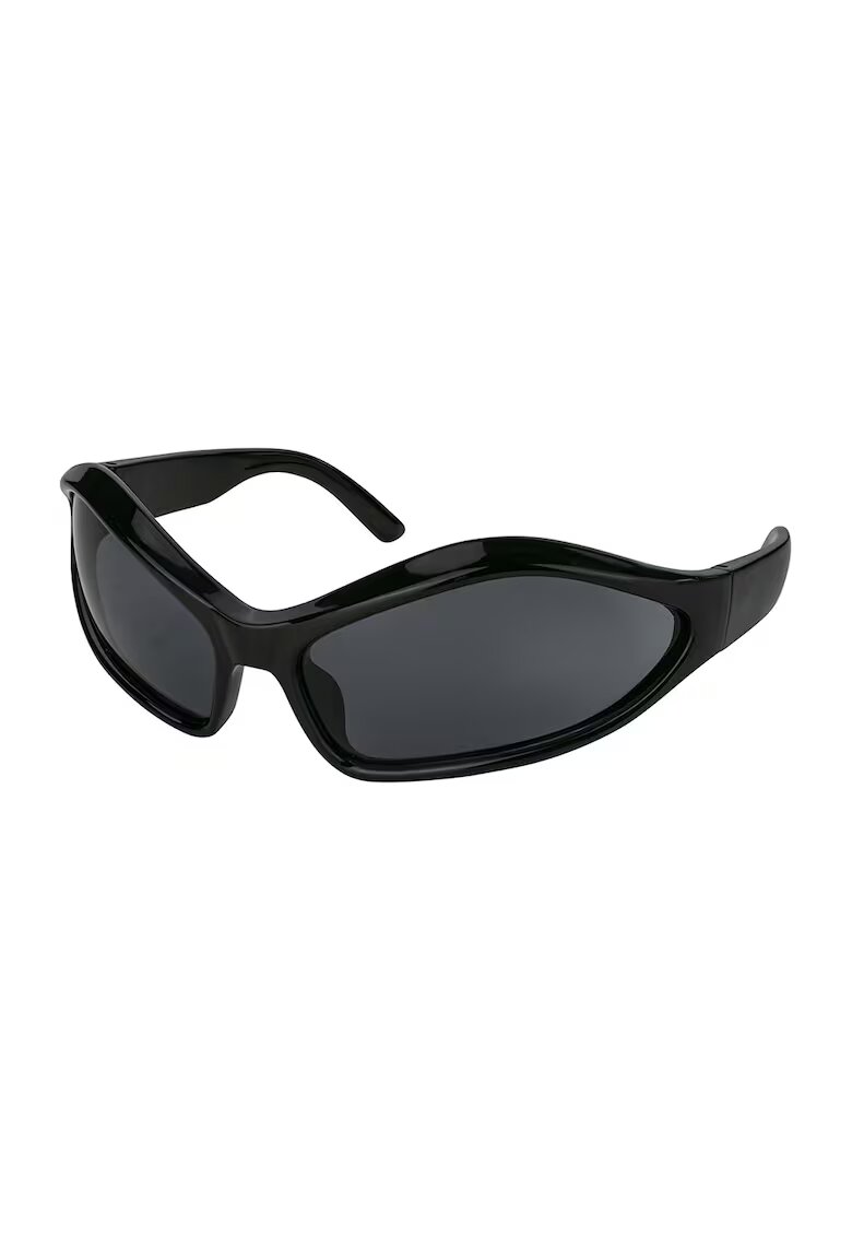 Emily Westwood Ochelari de soare shield Delilah - Negru