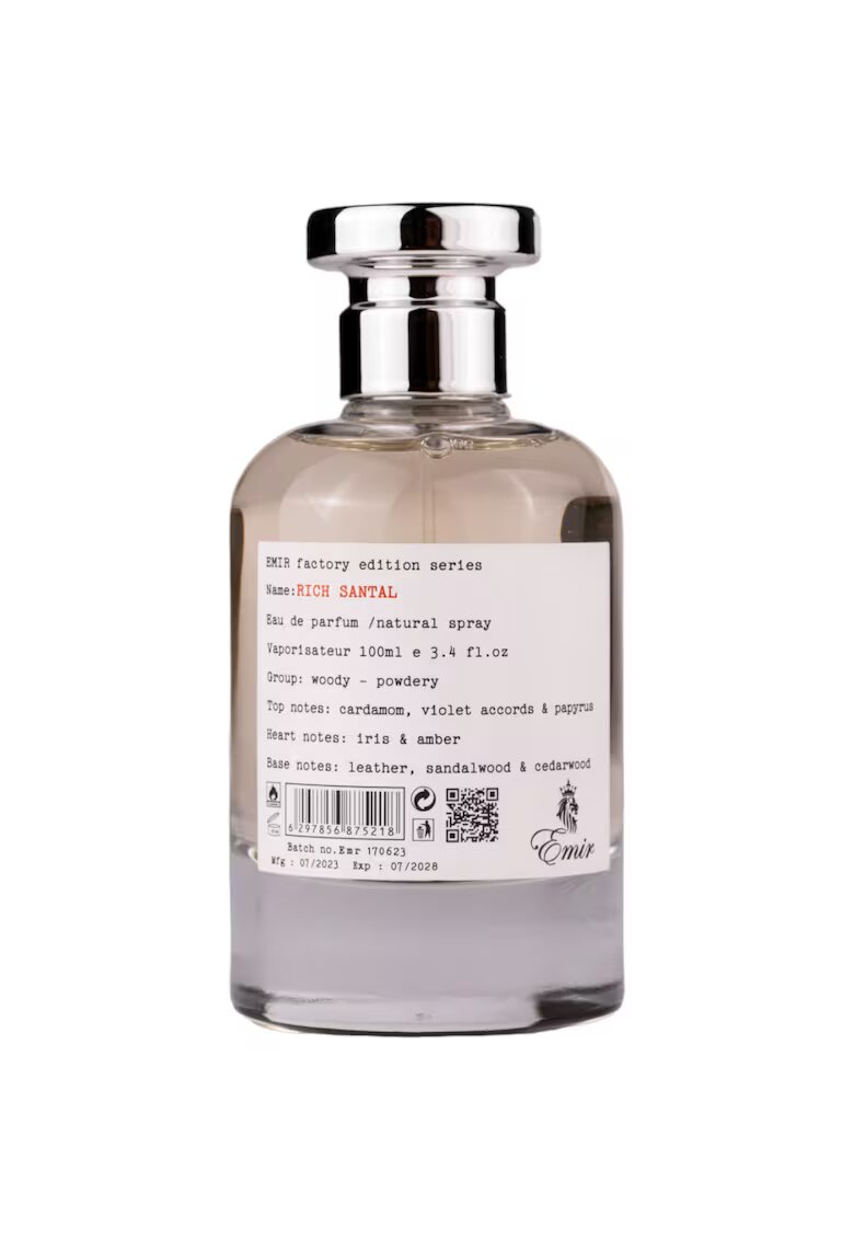 Emir Rich Santal Factory Edition Eau de Parfum unisex 100 ml