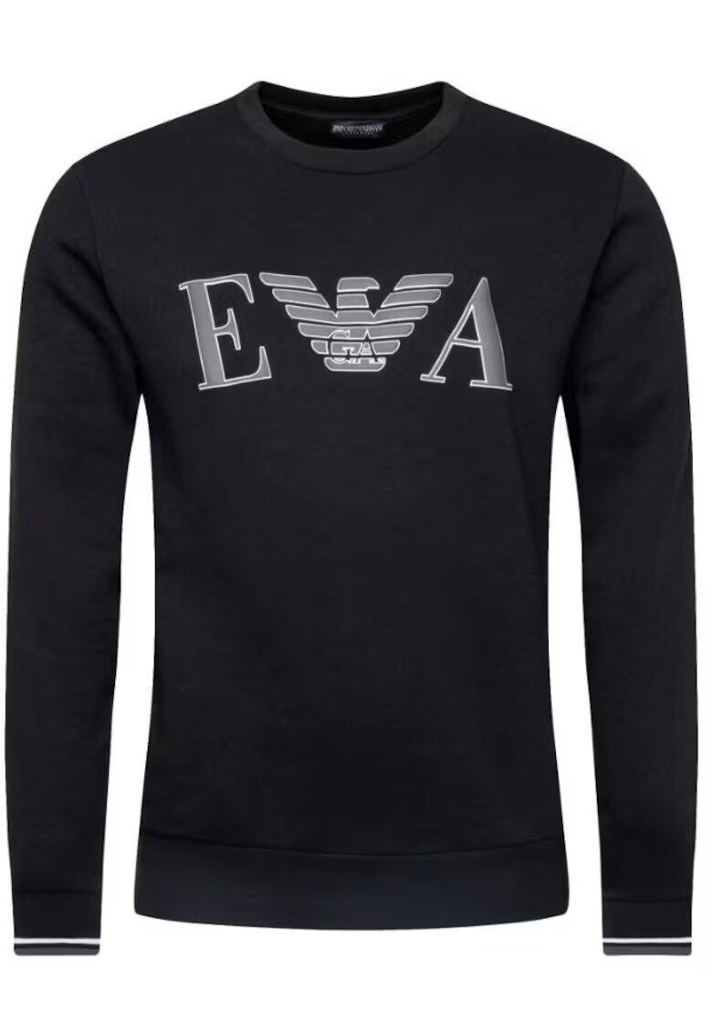 Emporio Armani Bluza barbati - Bumbac/Poliester - Negru