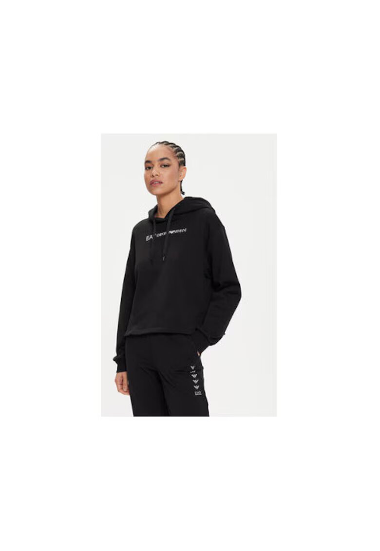 Emporio Armani Bluza sport dama - Negru