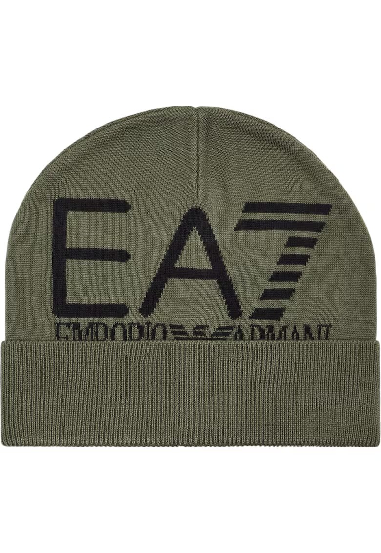 Emporio Armani Caciula EA7 Visibility Beanie 51437 - Verde/Negru