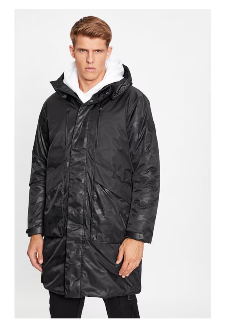 Emporio Armani Geaca barbati - 77679 - Negru - Poliester